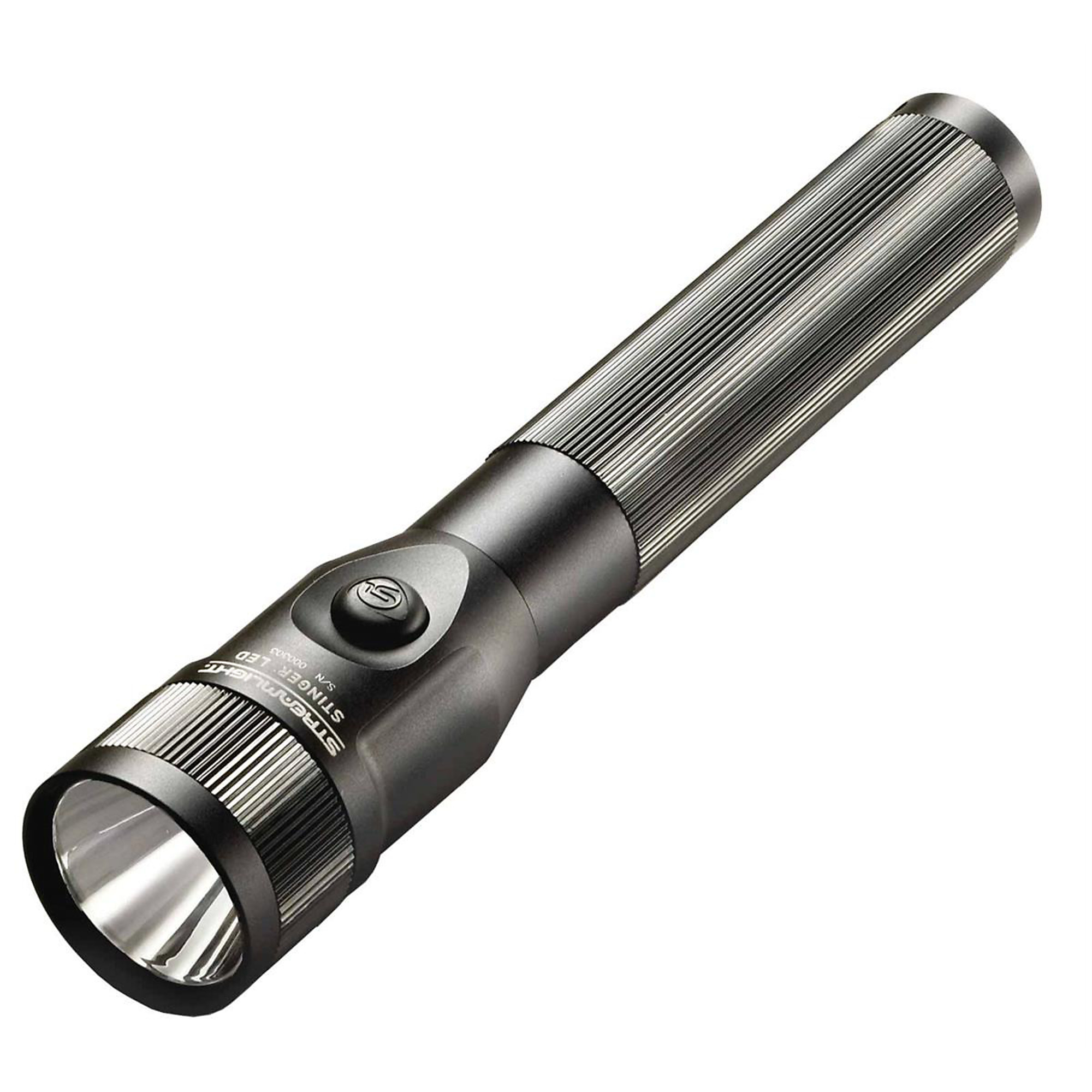 Streamlight Stinger LED Rechargeable Handheld Flashlight — 425 Lumens, 322m Beam, Aluminum, Black, Model# STL75710